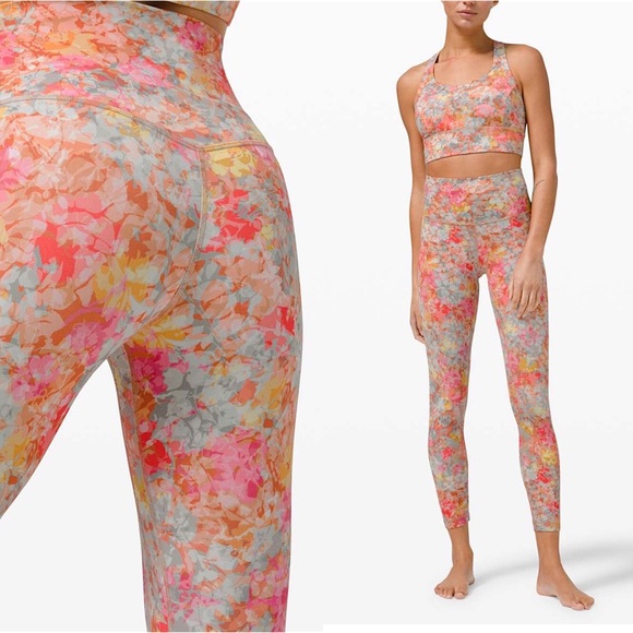 lululemon athletica Pants - LULULEMON Align 25 in Florescence Multi